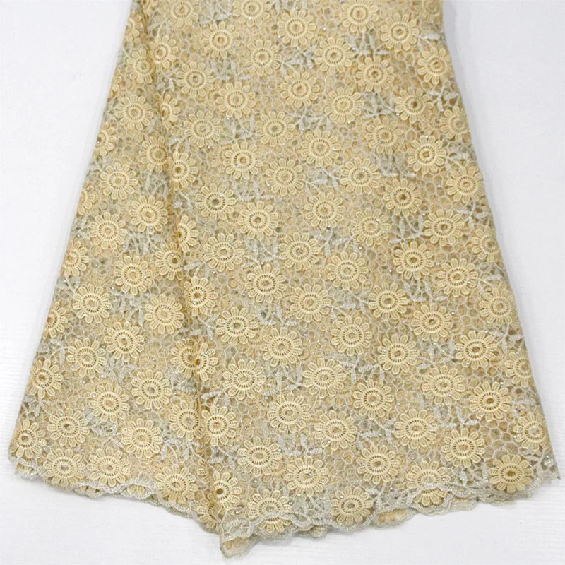 Красные Свадебные высококачественные французские кружевные 5 ярдов последние