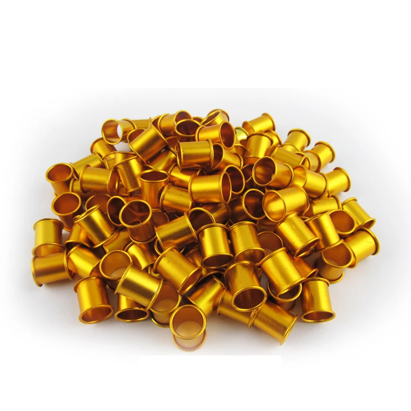 

1000pcs 8 mm Pigeon foot rings Aluminum Ring Birds identification tools 4 colors Bird tools wholesale