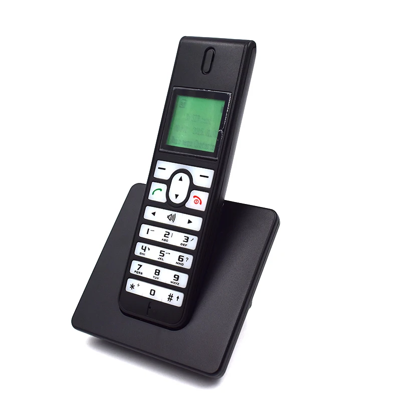 Мультиязычный беспроводной домашний стационарный телефон с SIM-картой, GSM, SMS, задней подсветкой, LED-экраном, радиотелефоны, беспроводной телефон для дома