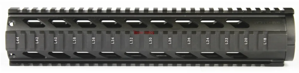Vector Optics T-Series 12 Inch Tube Free Float Handguard Quad Rail Mount System fit M Guns 20x Rubber Covers | Спорт и развлечения