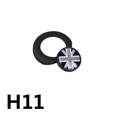Горячие аксессуары наклейка на автомобиль для mini cooper R60 R61 R56 R55 R52 R57 R58 R59 Стайлинг двигателя start stop кнопка включения украшения - Название цвета: Фиолетовый