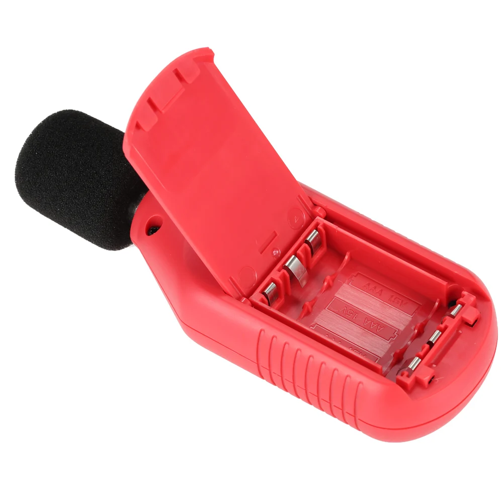 UT353 30-130dB Мини ЖК-дисплей цифровой измеритель шума Измеритель шума измерительный прибор децибел контрольный тестер