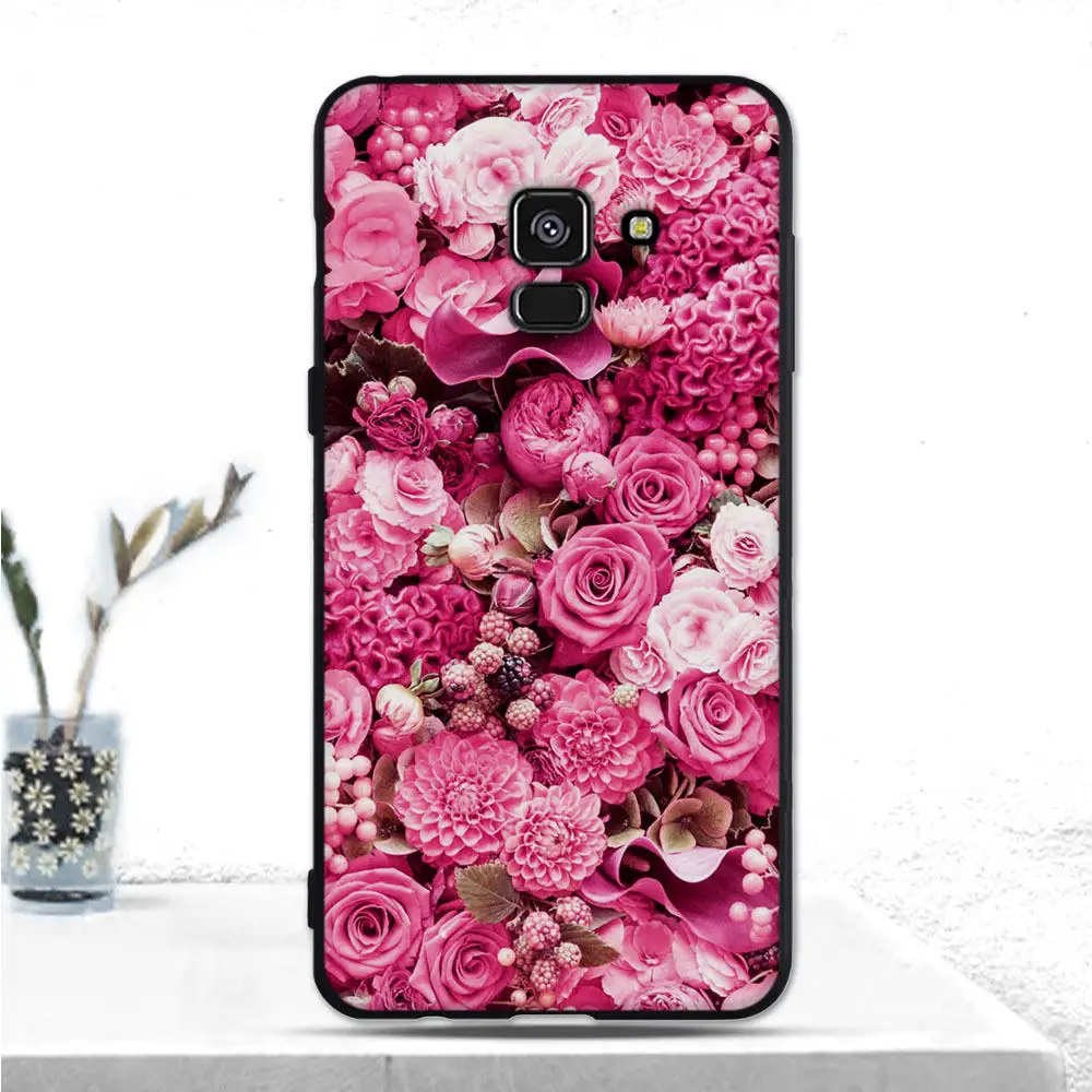 Чехол для Samsung Galaxy A8 (2018) A530F чехол роскошный мягкий силиконовый из ТПУ 2018 A530 чехлы