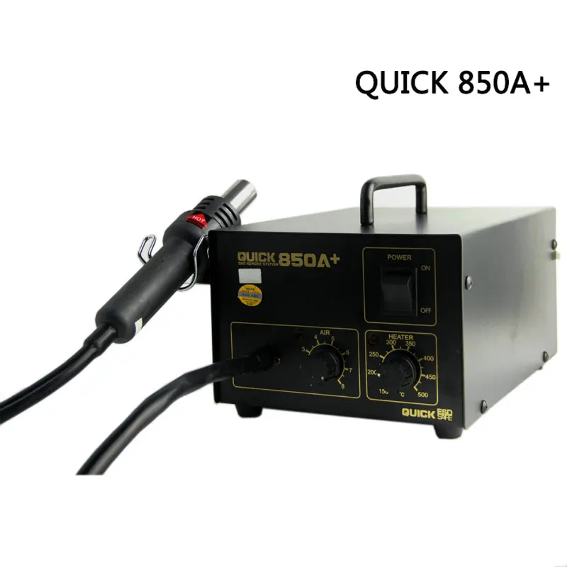 Паяльная станция Quick 850A + наладочная для ремонта материнской платы ноутбука с