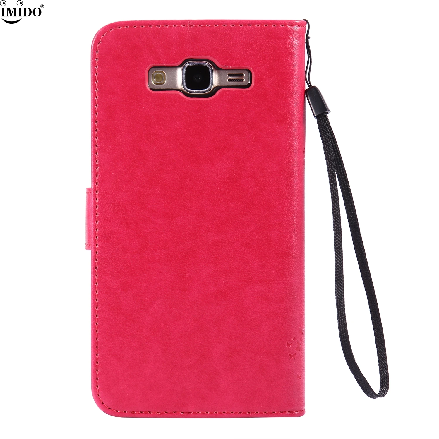 Флип кейс для Galaxy J700 J7 2015 Роскошная тисненная кожа Чехол кошелек SamSung Coque 5 &quotGalaxyJ700