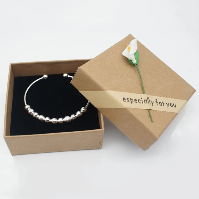 Бумажные ювелирные изделия Подарочная коробка ожерелье браслет серьги браслеты