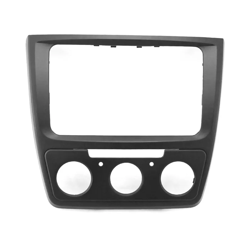 For Skoda Wild Emperor Audio Refit Frame (Manual Air Conditioner) Car Audio 2DIN Refit Panel Bracket