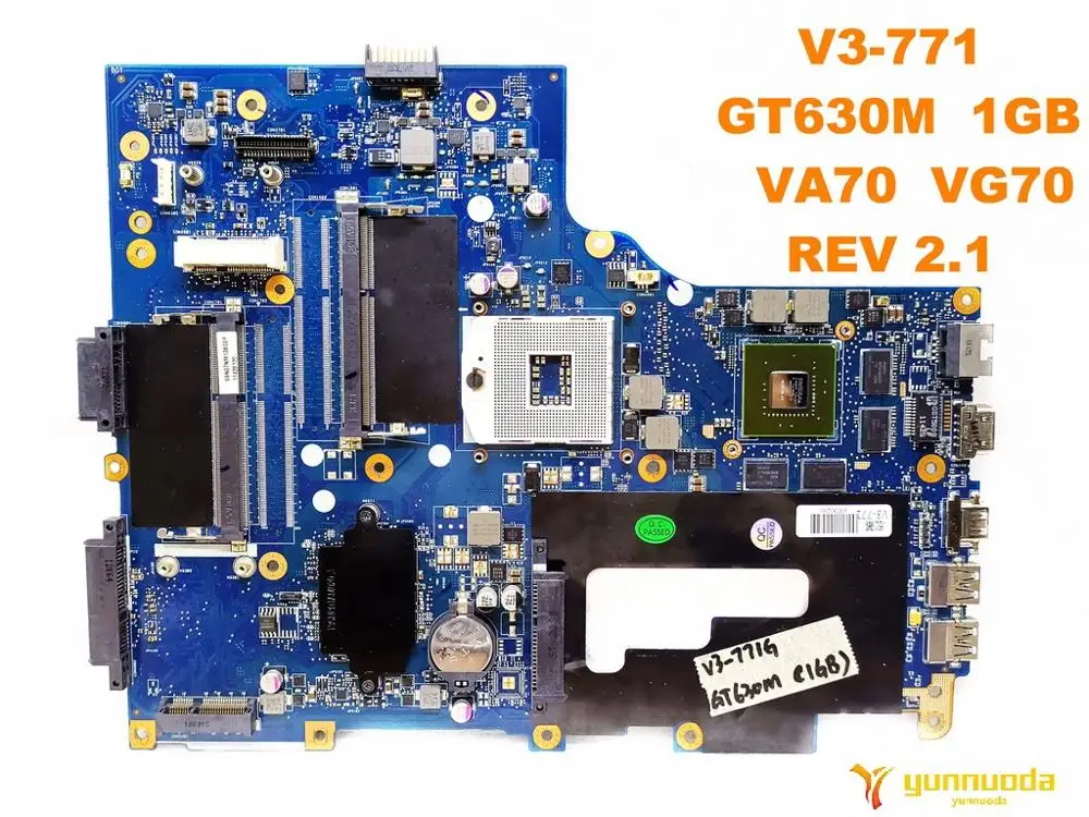 Оригинальный Для ACER V3 771G Материнская плата ноутбука 771 GT630M 1 ГБ VA70 VG70 REV 2