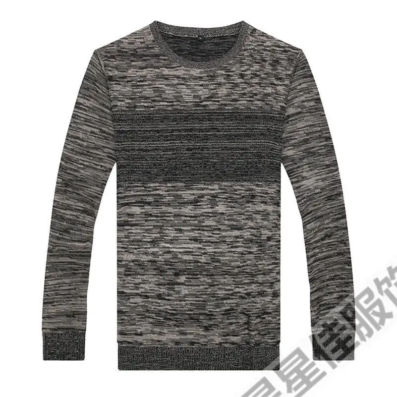 8XL 6XL 5XL 4X Новинка Осень Зима Мужской пуловер Свитера хлопок Повседневный свитер с