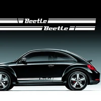2pcs kk car side body sticker for vk beetle 2013 to 2017
