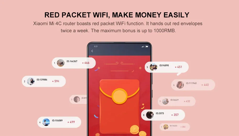 Xiaomi Router 4C 300 Мбит/с 2,4G беспроводной wifi роутер 64 МБ ОЗУ домашний офис 4 антенны роутеры повторитель Smart APP управление