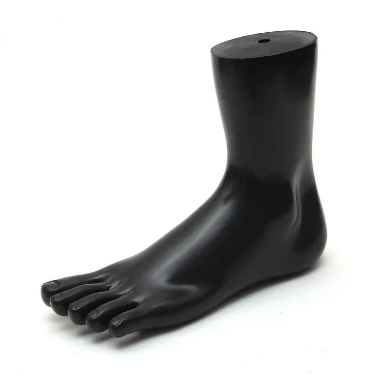 Одна пара черных женских манекен из ПВХ для носков|manikin foot|female mannequinfemale manikins |