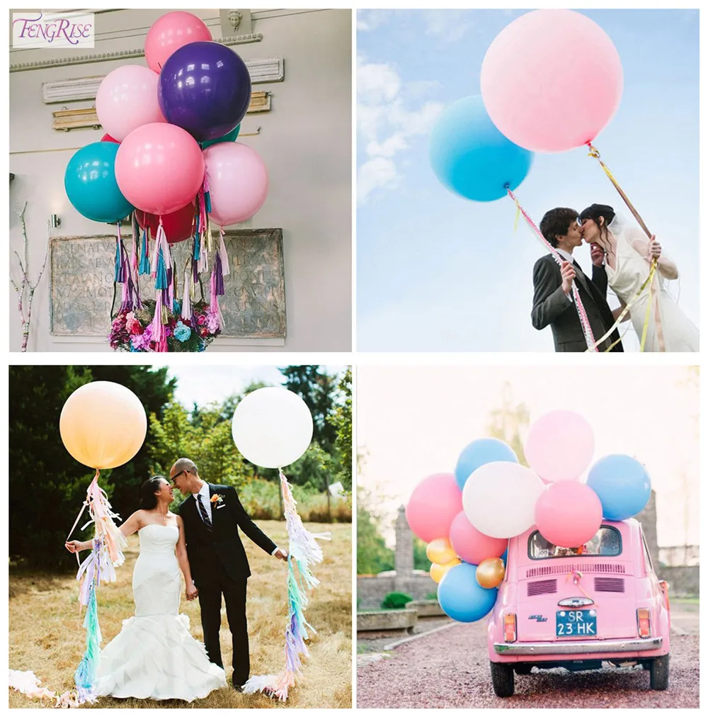 Бесплатная доставка 5 шт./партия супер большие 36 дюймовые латексные шары гелиевые