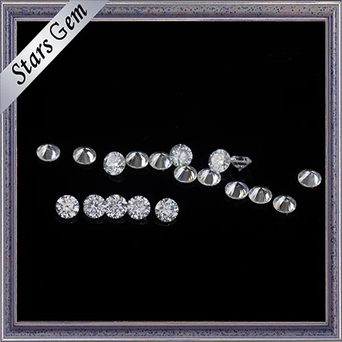 Мелеобразные бриллианты маленького размера GH около белого цвета 100 штук упак.