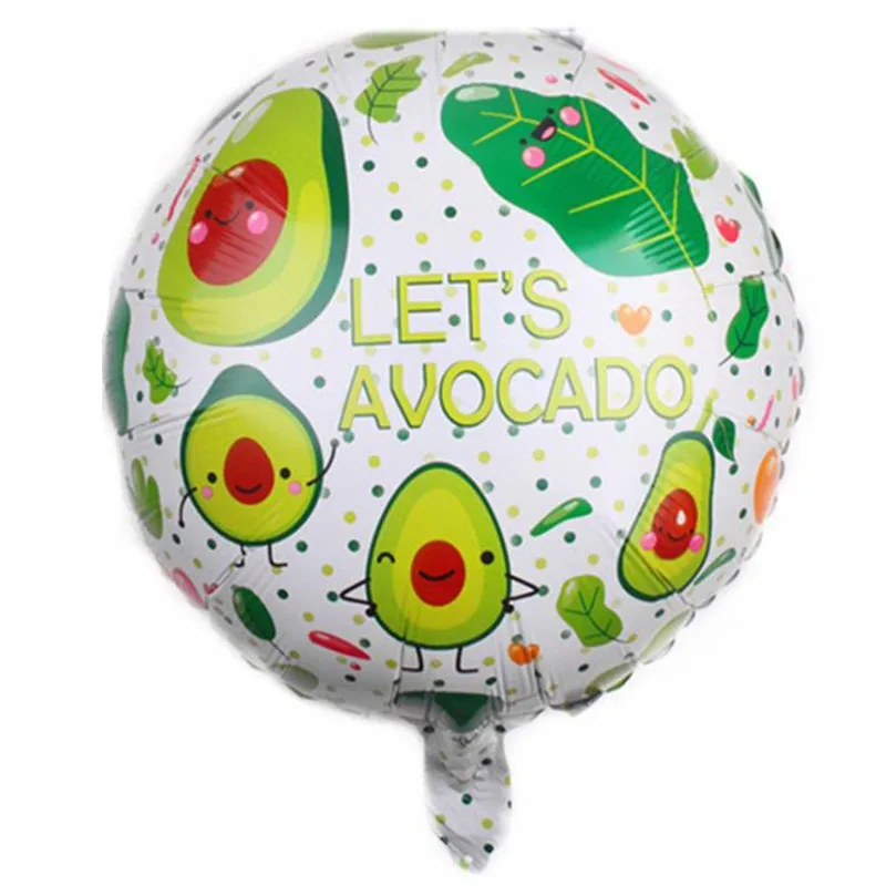 Романтическое свадебное украшение супер фольгированные шары фруктовый лист