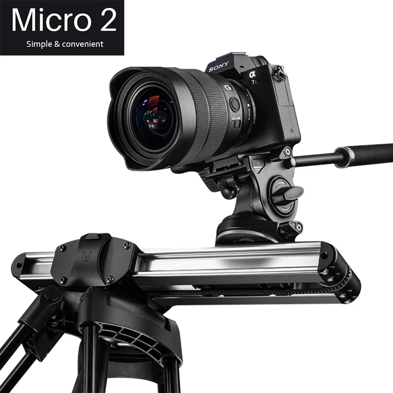 Micro2 12 дюймов/33 см мини камера глайдтрек следящий фокус рельс для DSLR камеры DV
