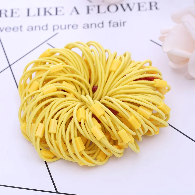 Резинки для волос однотонные 50 шт./лот | Детская одежда и обувь