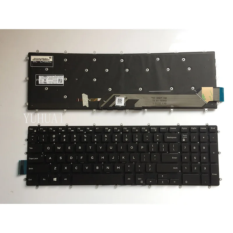 Новая английская клавиатура с подсветкой для ноутбуков DELL 15 7566 5567 7567 7559 5665