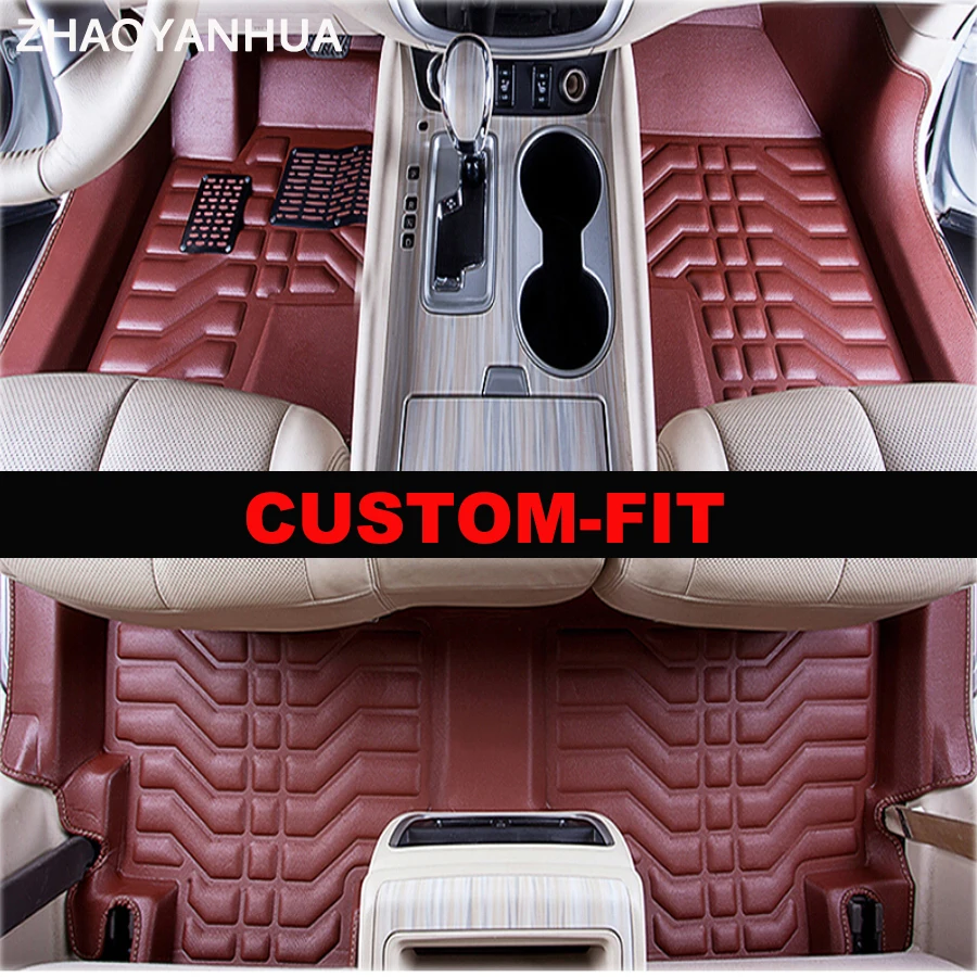 Custom fit автомобильные коврики для Hyundai IX30 IX35 IX25 I30 Elantra Санта-Фе Соната Tucson Santafe 6D