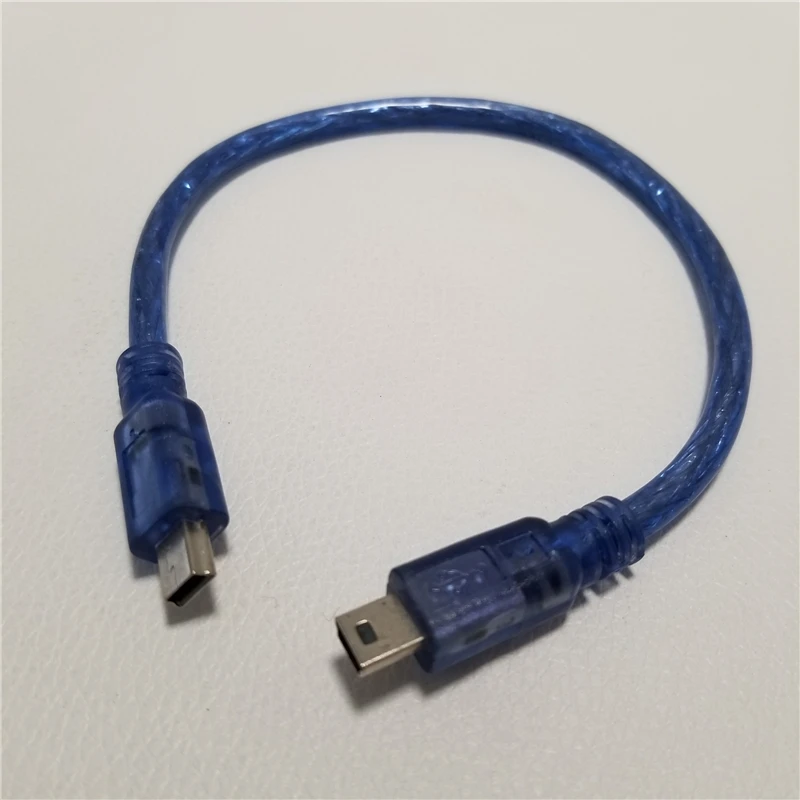 

Кабель-Удлинитель USB 2,0 Mini B, 30 см, штекер-штекер