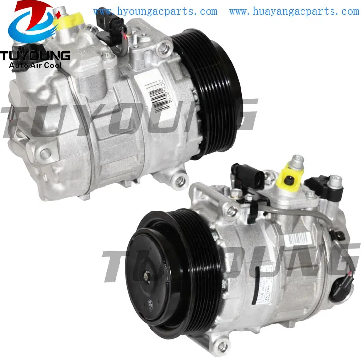 7SEU17C авто ac компрессор для Porsche Panamera 4 8 V8 94812601103 94812601102|Компрессор и муфта