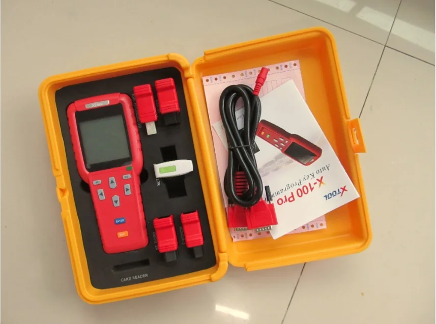 

Newest x100 Pro c d Auto Key Programmer x-100+ Original Xtool 2 Years Warranty