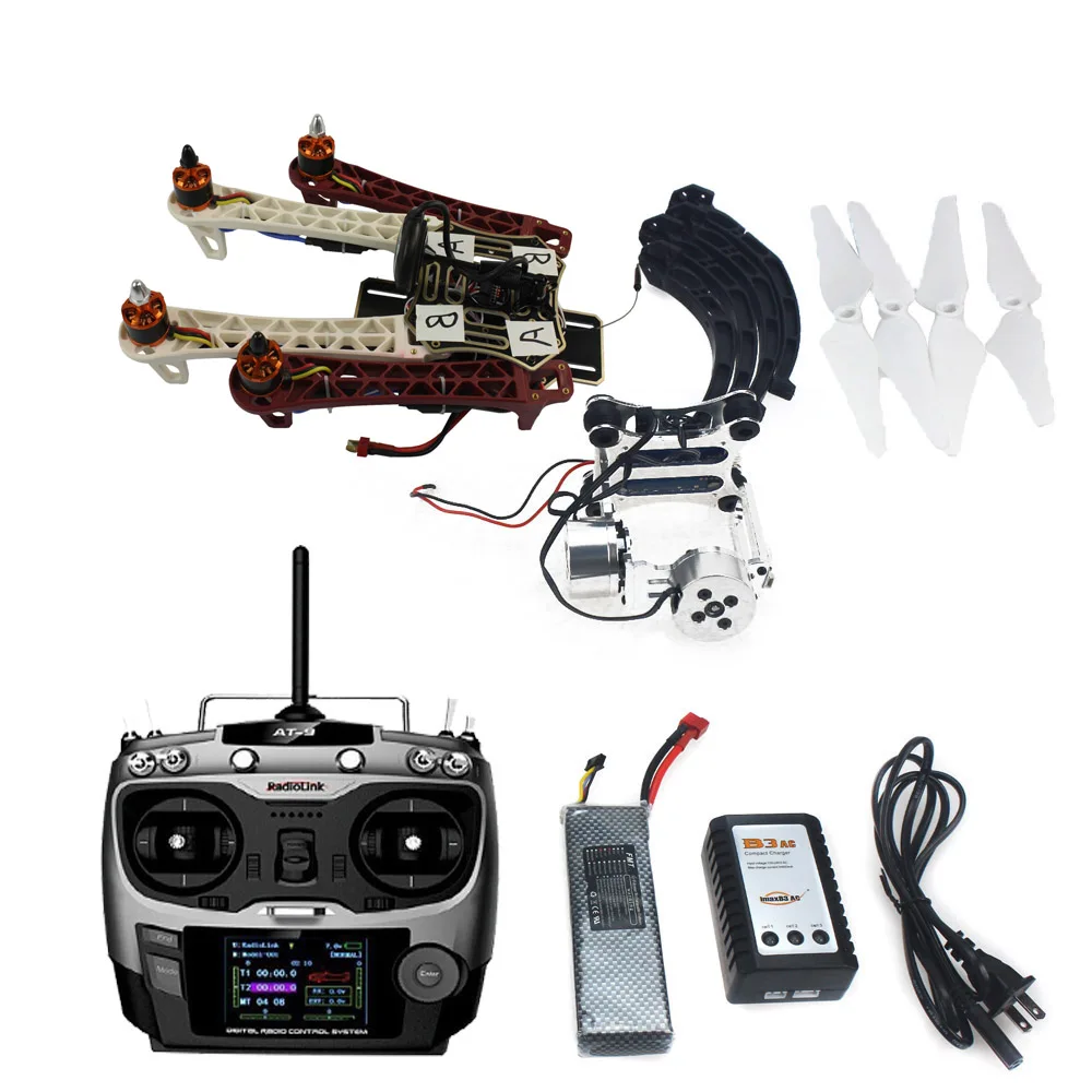 F02192 U JMT Собранный HJ 450 450F 4 Aix RFT Полный комплект с контроллером полета APM 2 8 GPS