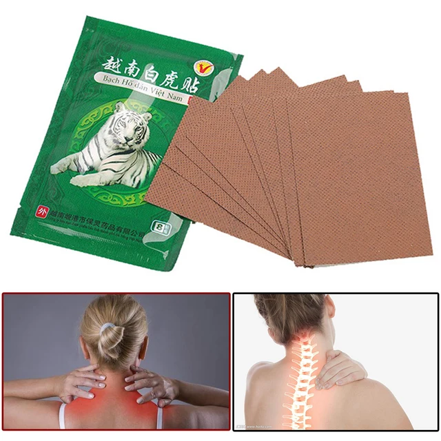 8pcs Tiger Balm Medical Patch Drug Plasters For Joint Pain Neck sparadra Knee Joint Patch Pain Relieving