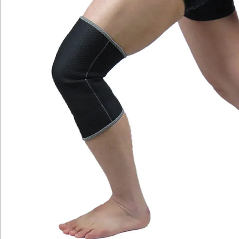 Высокое качество эластичный неопрен Открыть коленной Баскетбол Kneepad защиты