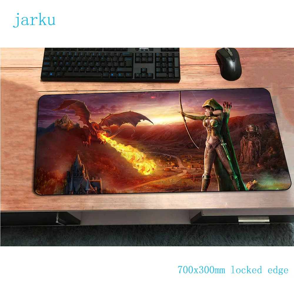 Коврик для мыши dragon age 700x300x3 мм коврик геймер индивидуальный геймпад pc gamer
