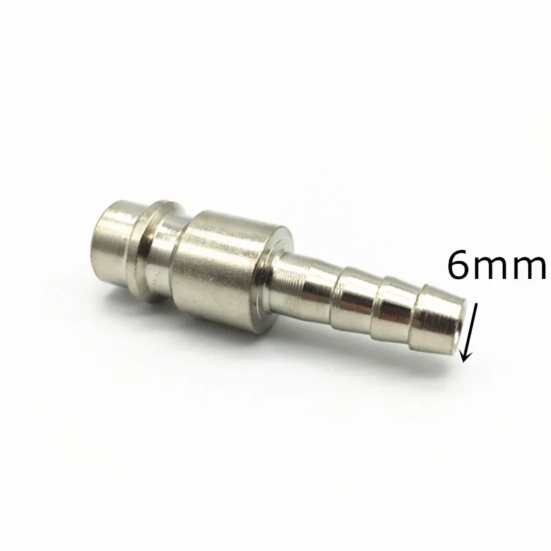 6mm Пневматический фитинг Тип ЕС Быстрый нажимной разъем высокого давления муфта работа на воздушный компрессор высокого качества европейские стандарты - Цвет: 6mm