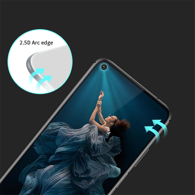 1 шт. для Huawei Honor 20 Pro стекло 2.5D полное закаленное защиты экрана пленка|Защитные