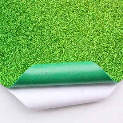 with glue A2/40 см* 60 см* 2 мм губчатая бумага сверкание блесток золото ручной работы foam paper Стикеры листов DIY украшения Xmas - Цвет: with glue