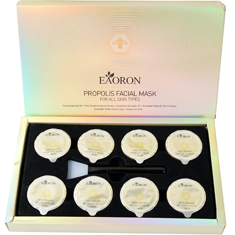 Австралия Eaoron PROPOLIS маска для лица 80 мл Очищающий увлажняющий крем очищающий кожу очищает поры поглощает излишки масла