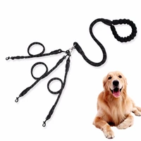 double dog leashes 3456 way heavy duty 360 degree swivel no tangle pet leash rope set for small medium large dogs walking
