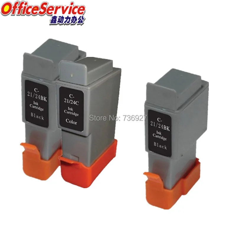 

3X Compatible ink Cartridge BCI-21 BCI-24 BCI 21 24 For Canon BJC-4000/4100/4200/4650/5500/S100/S330 inkjet printer