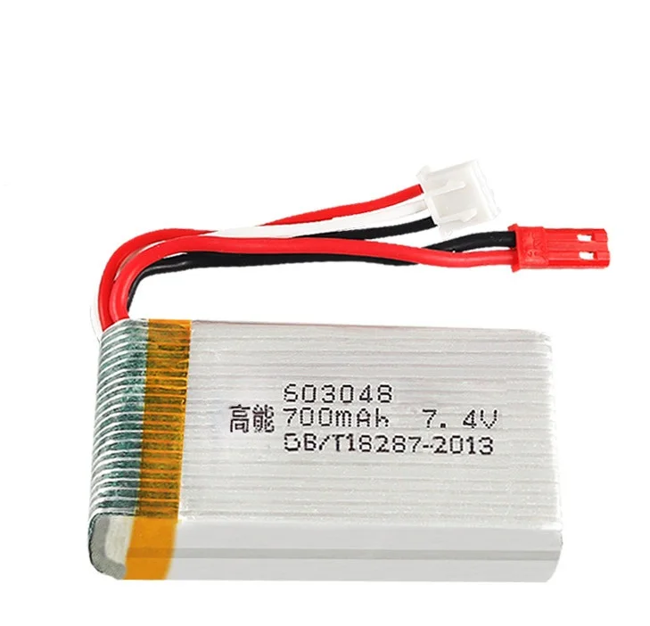 Ewellselling X600 X601H F46 2 4G RC Quadcopter drone parts 7 4 v 700MAH/1000MAH Li polymer battery|Детали и аксессуары| |