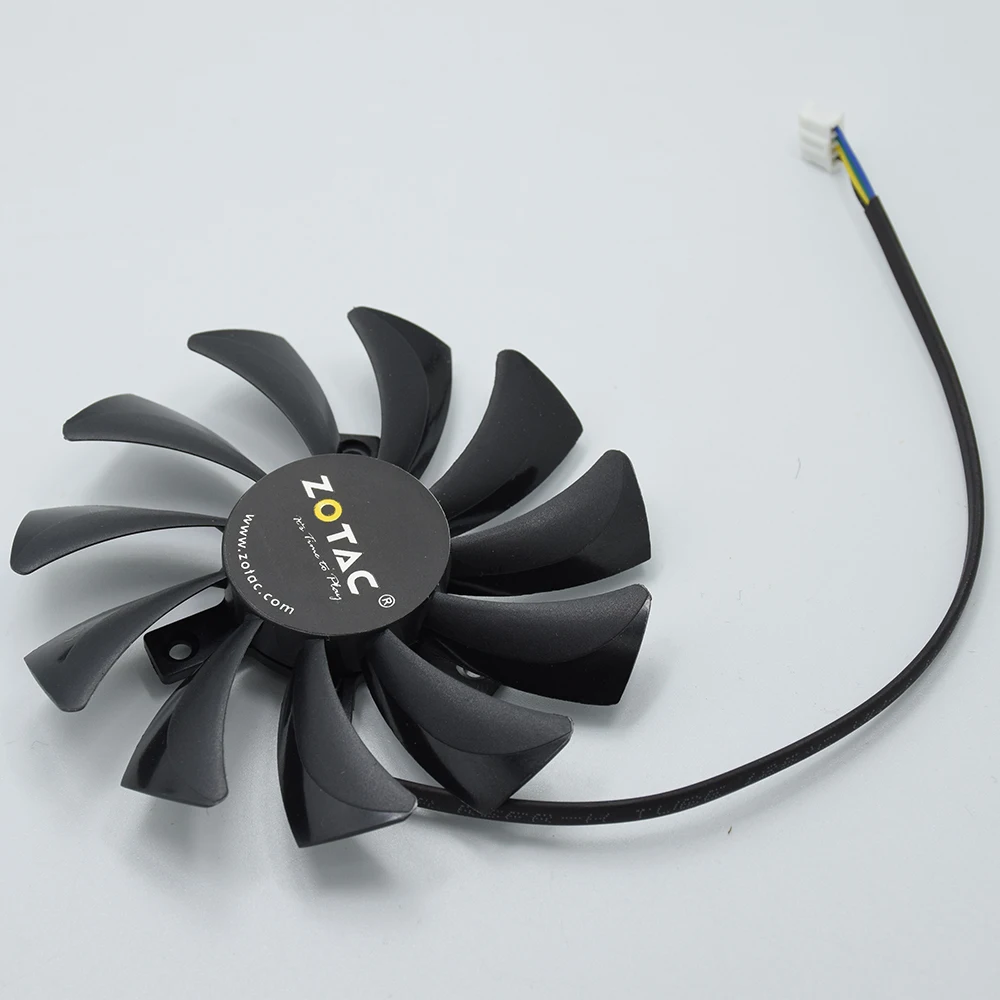 85 мм DC 12 В кулер вентилятор Замена для Zotac Nvidia GTX1060 6 ГБ мини GTX 1060 3 ГБ T129215SH hp RX480 Видеокарта охлаждения