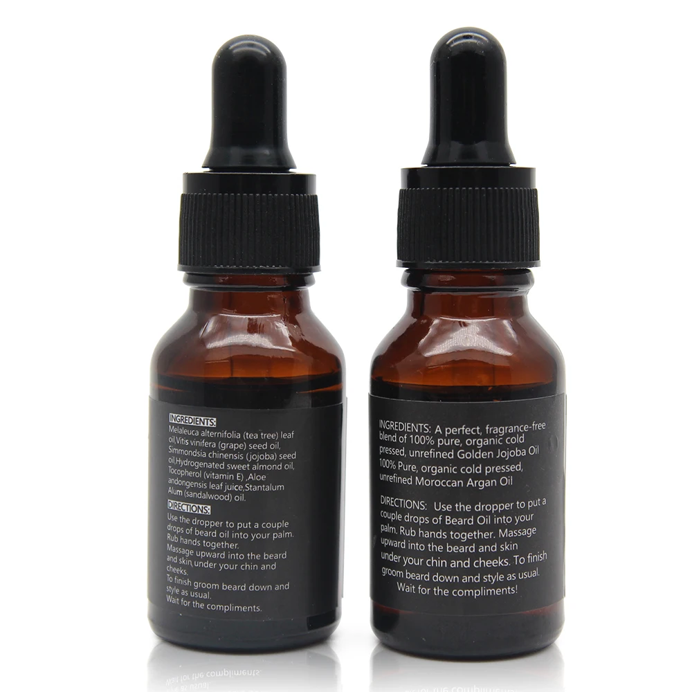 Cosprof 1 шт. 100% натуральное мужское масло для бороды увлажнения разглаживания