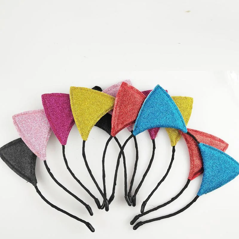 

Cute Cat Ears Headband For Girl Hairband Kid Hair Accessories For Women Cartoon Headband Christmas