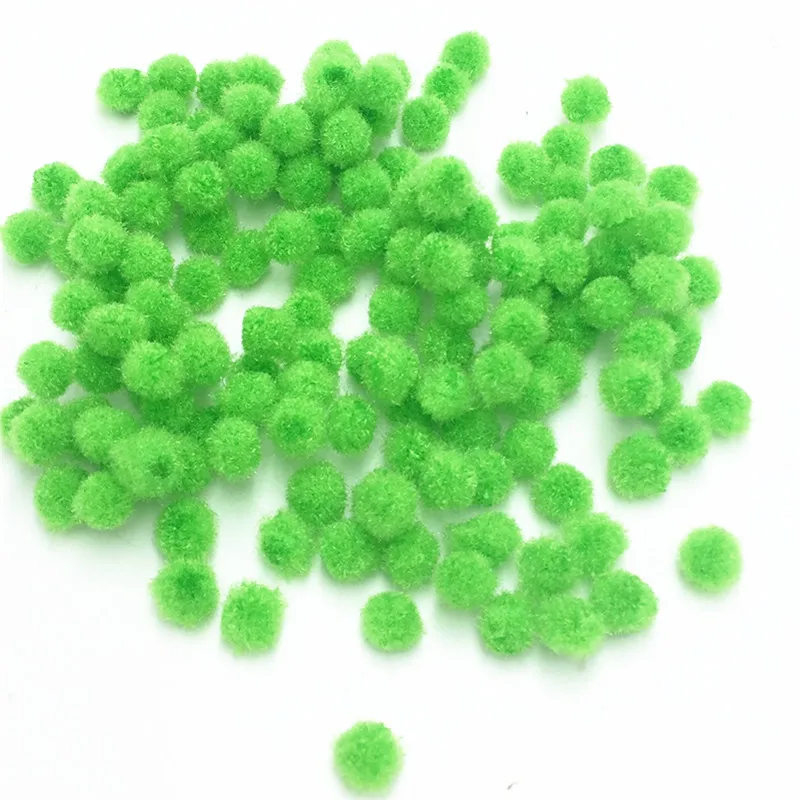 200 шт. круглые плюшевые помпоны 7 мм|pompom balls|craft pom poms ballspom |