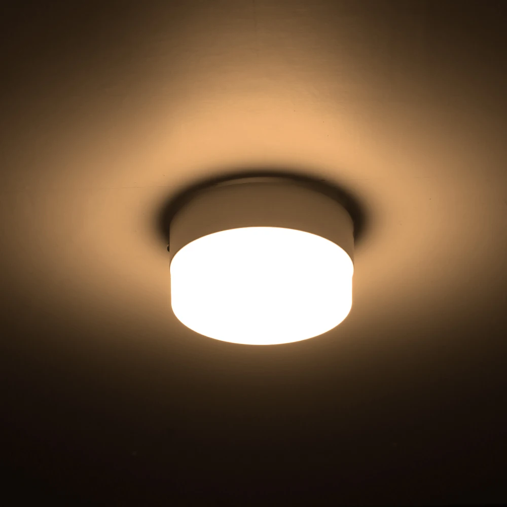 

10w 15w 3000K 6000K Warm White Ceiling Lamp Round LED Ceiling Panel Light Human Body Motion Sensor Induction Downlight