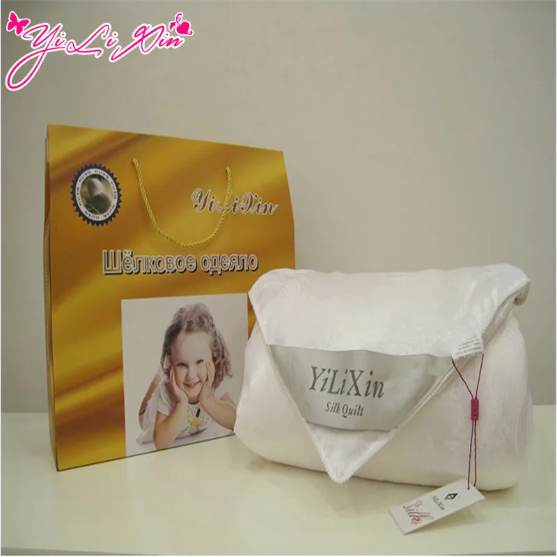 Роскошный Натуральный шелк одеяло Постельные принадлежности в наполнитель