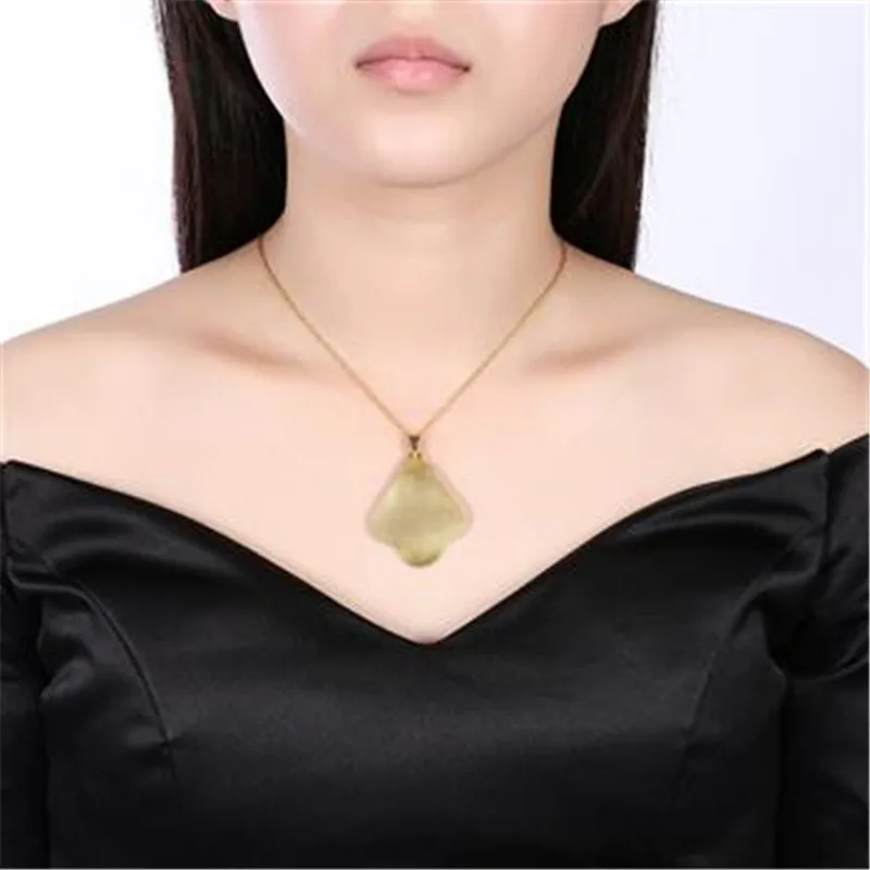 Подвески золотистого цвета циркон полые романтические женские модные ювелирные