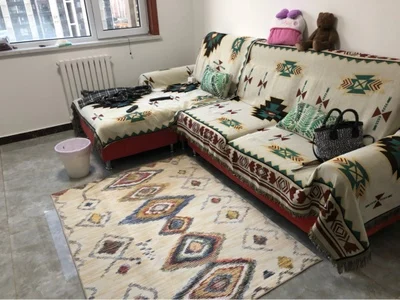 Креативный мультяшный полиэстер мягкие ковры для гостиной спальни ковер большой