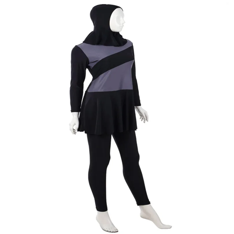 Женский купальник с длинным рукавом 8XL S 3 шт./компл. из нейлона и