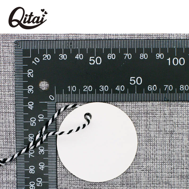 QITAI карта этикетка 50 шт./компл. DIY ремесло бумага свадебные деревянные Этикетки из