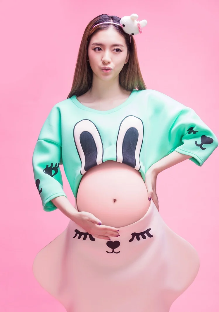 Мода 2017 новинка милый солнечный комплект для беременных реквизит фотосессии