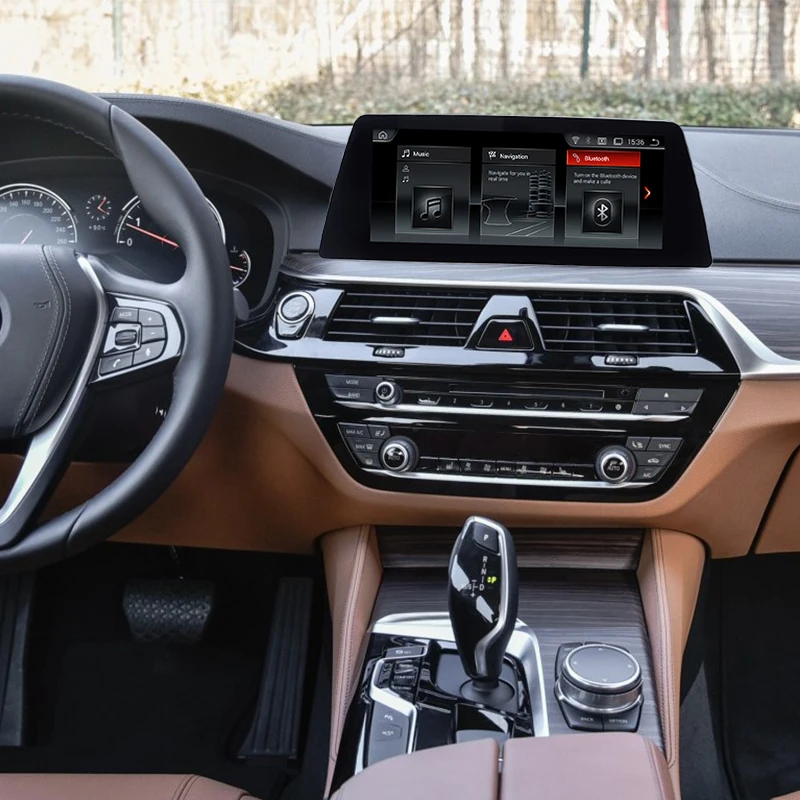 Автомобильный gps навигации 10 25 дюймов ips Экран Android 8 1 PX6 шесть ядер для BMW 5 серия G30