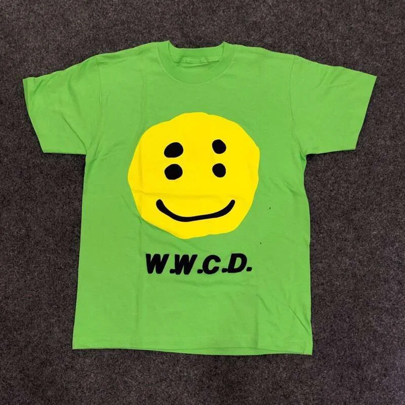 10 Длинные футболки CPFM w. w. C. D уличная футболка с Рокки смайликом w. w. C. D модная повседневная футболка - Цвет: 10